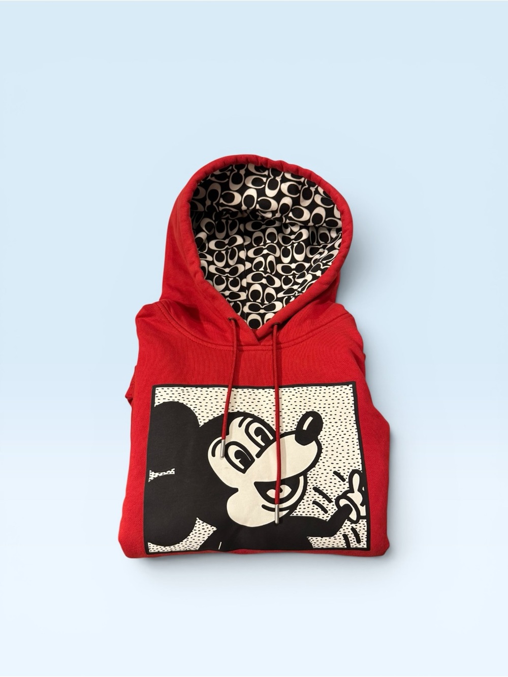 Coach Red Disney Mickey Sweater